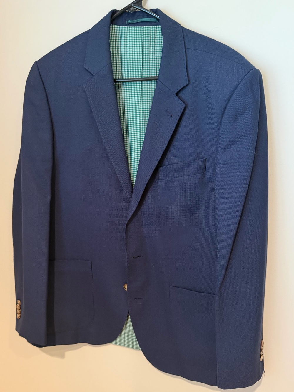 Southern Proper Navy Blazer - Classic Single-Breasted Suit Jacket